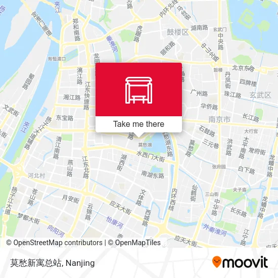 莫愁新寓总站 map