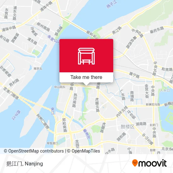 挹江门 map