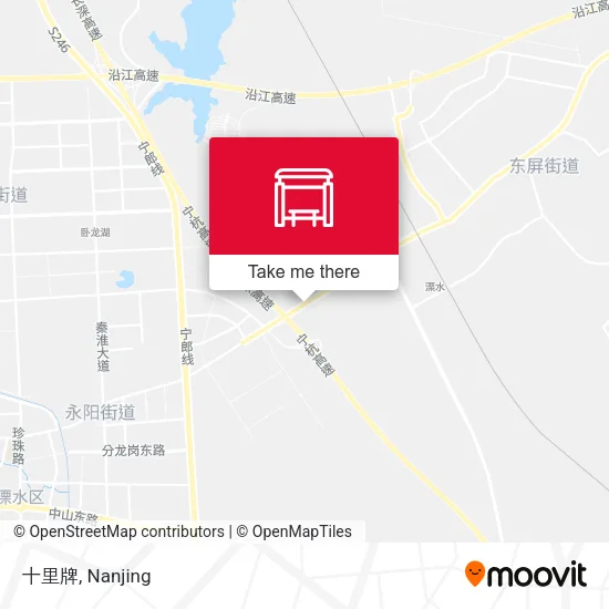 十里牌 map