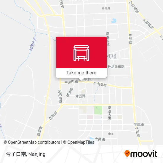 弯子口南 map