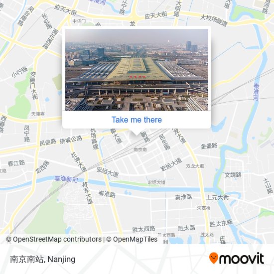 南京南站 map