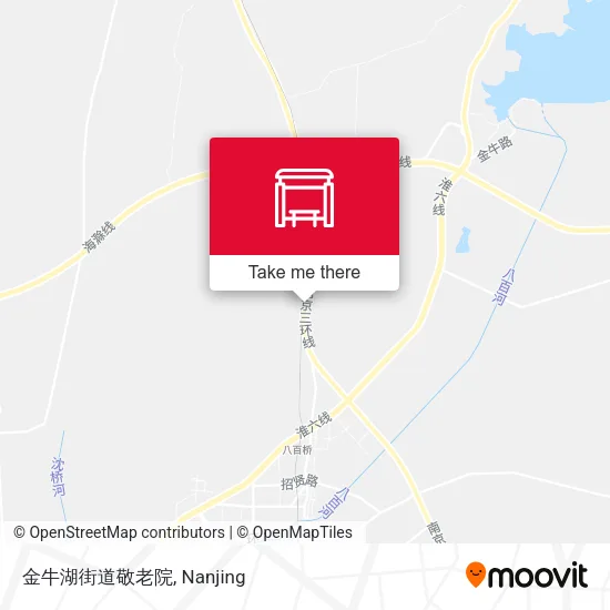金牛湖街道敬老院 map