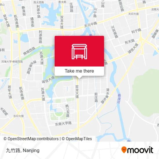 九竹路 map
