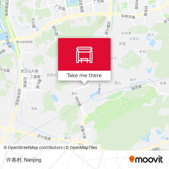 许巷村 map