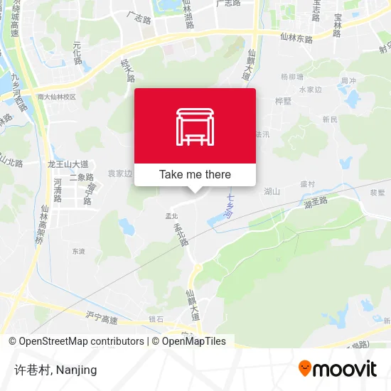 许巷村 map