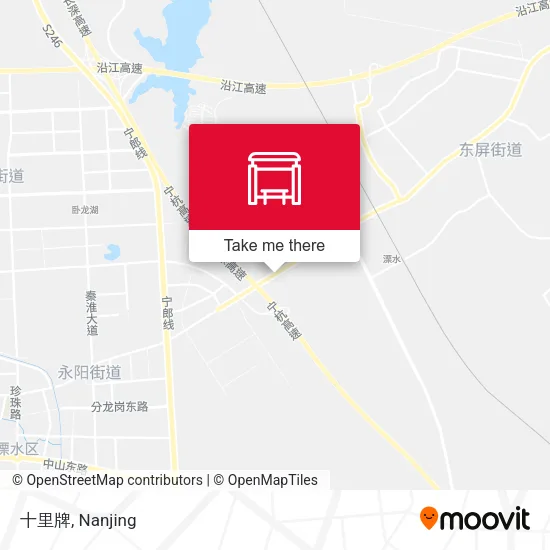 十里牌 map