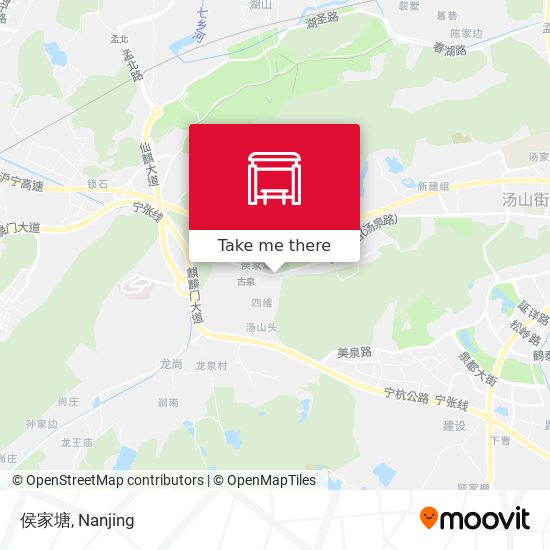 侯家塘 map