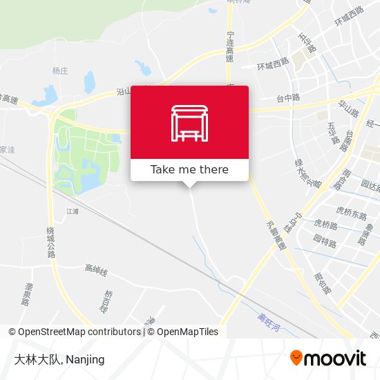 大林大队 map