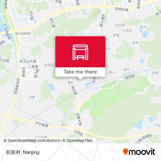 前新村 map
