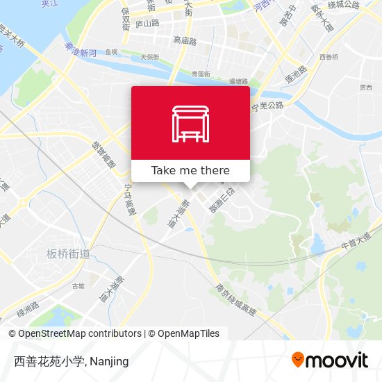 西善花苑小学 map