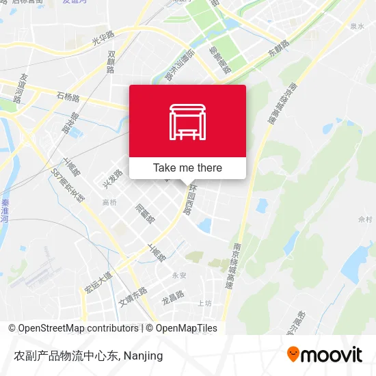 农副产品物流中心东 map