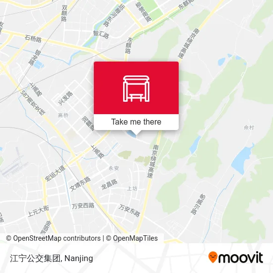 江宁公交集团 map