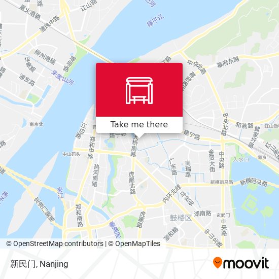 新民门 map