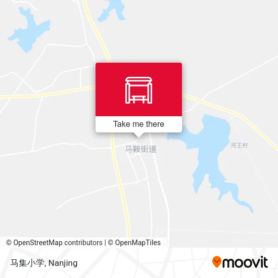 马集小学 map