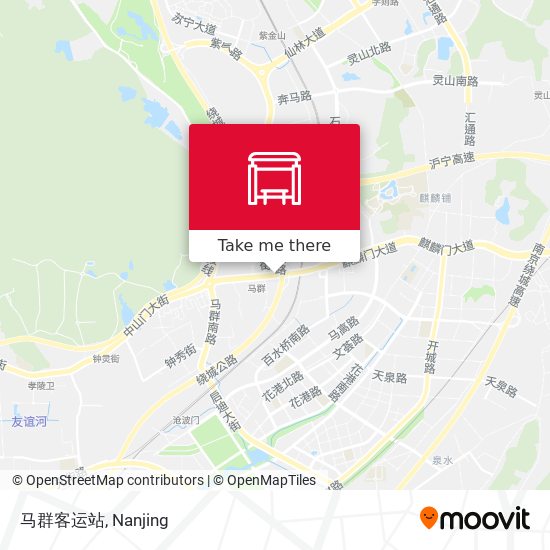 马群客运站 map