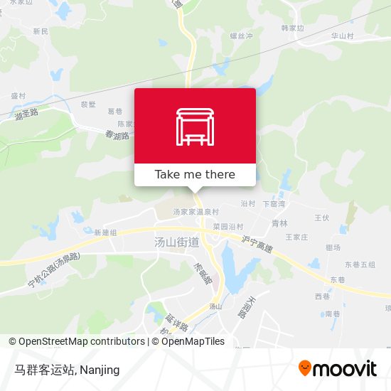 马群客运站 map