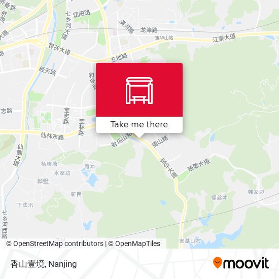 香山壹境 map