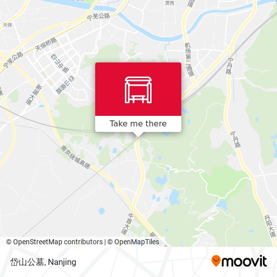岱山公墓 map