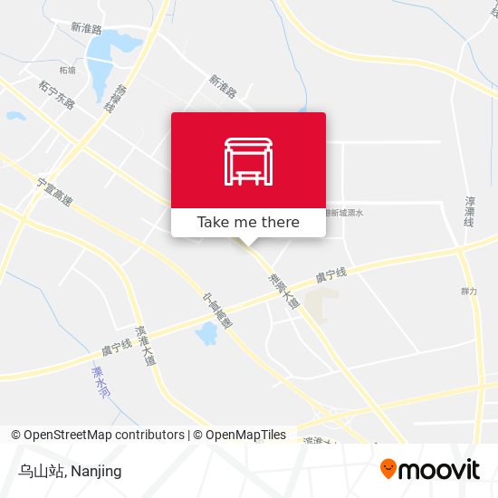 乌山站 map