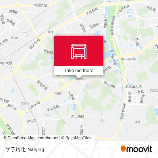 学子路北 map