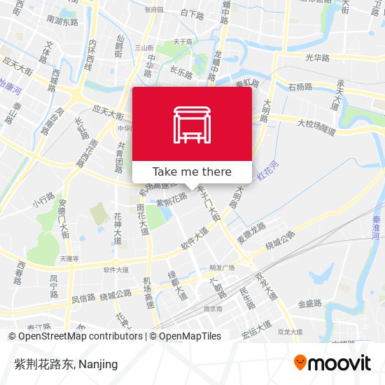 紫荆花路东 map