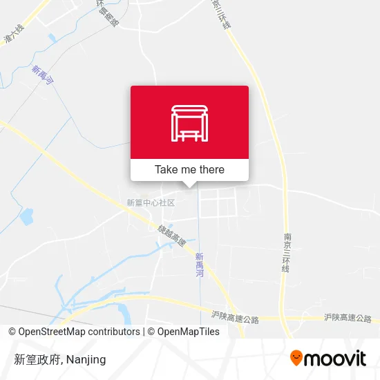 新篁政府 map