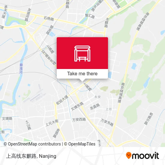 上高线东麒路 map