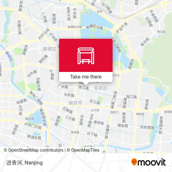 进香河 map