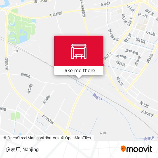 仪表厂 map
