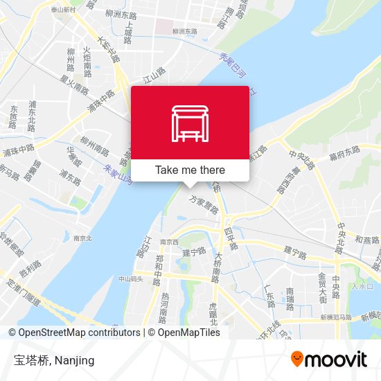 宝塔桥 map