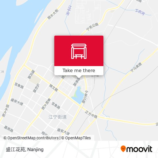 盛江花苑 map