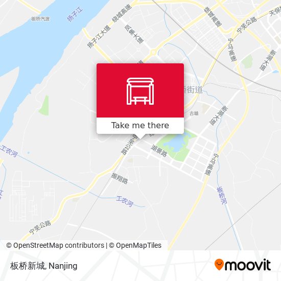 板桥新城 map