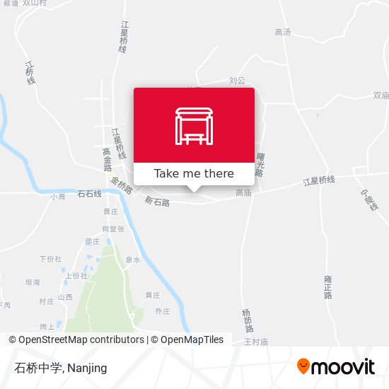 石桥中学 map
