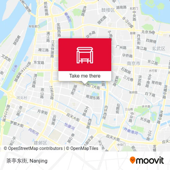 茶亭东街 map