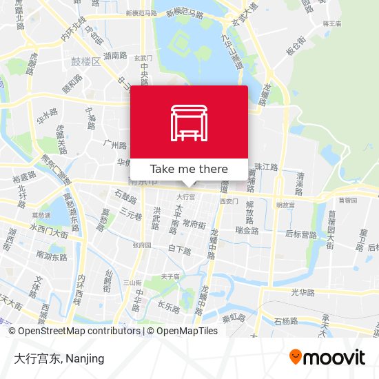 大行宫东 map