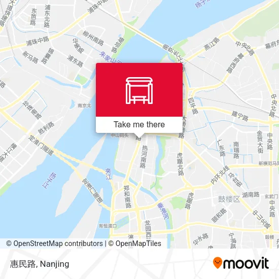 惠民路 map