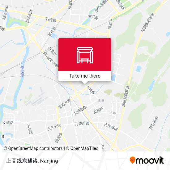 上高线东麒路 map
