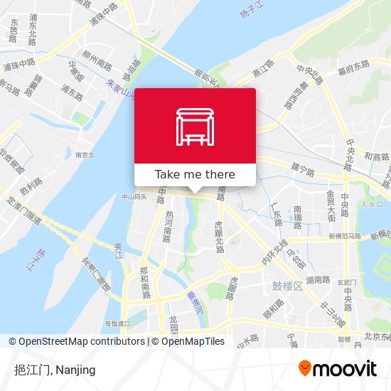 挹江门 map