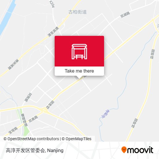 高淳开发区管委会 map