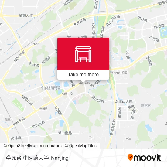 学原路·中医药大学 map