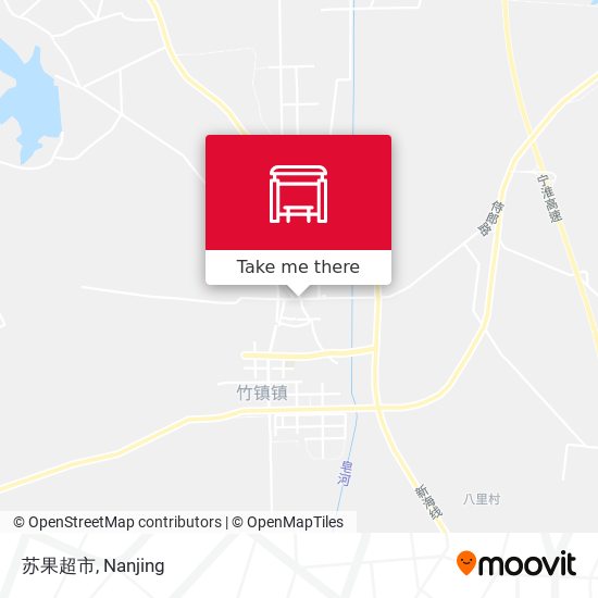 苏果超市 map