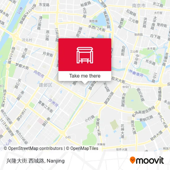 兴隆大街.西城路 map