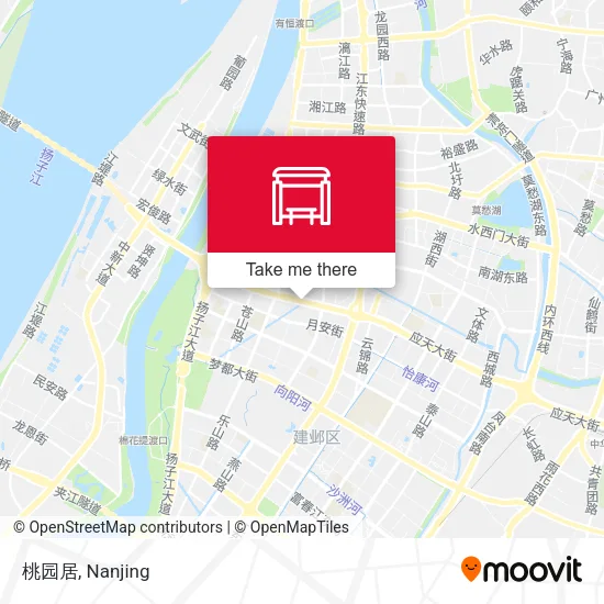 桃园居 map