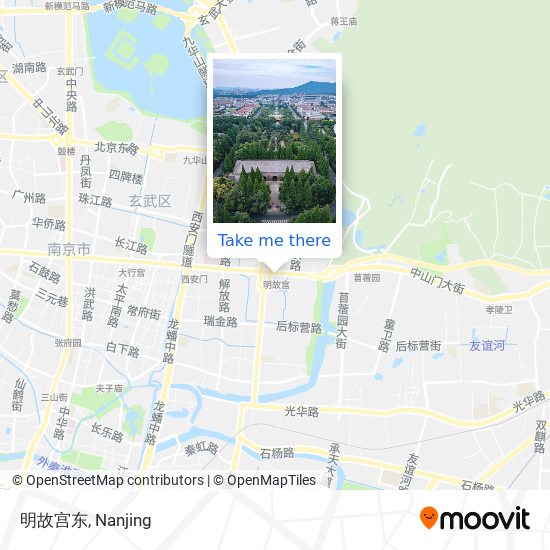 明故宫东 map