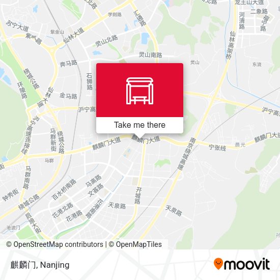 麒麟门 map