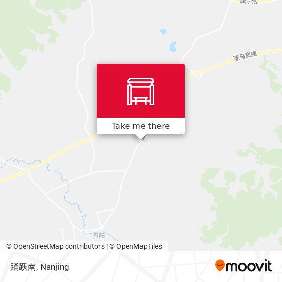 踊跃南 map