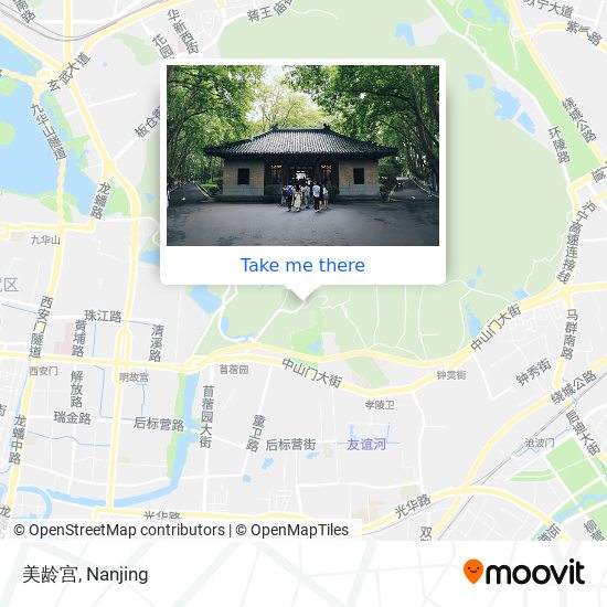 美龄宫 map
