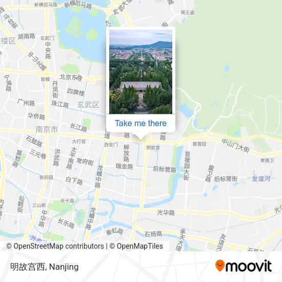 明故宫西 map