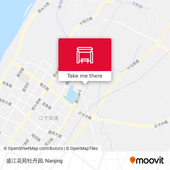 盛江花苑牡丹园 map