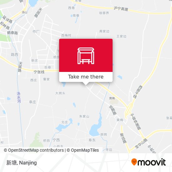 新塘 map